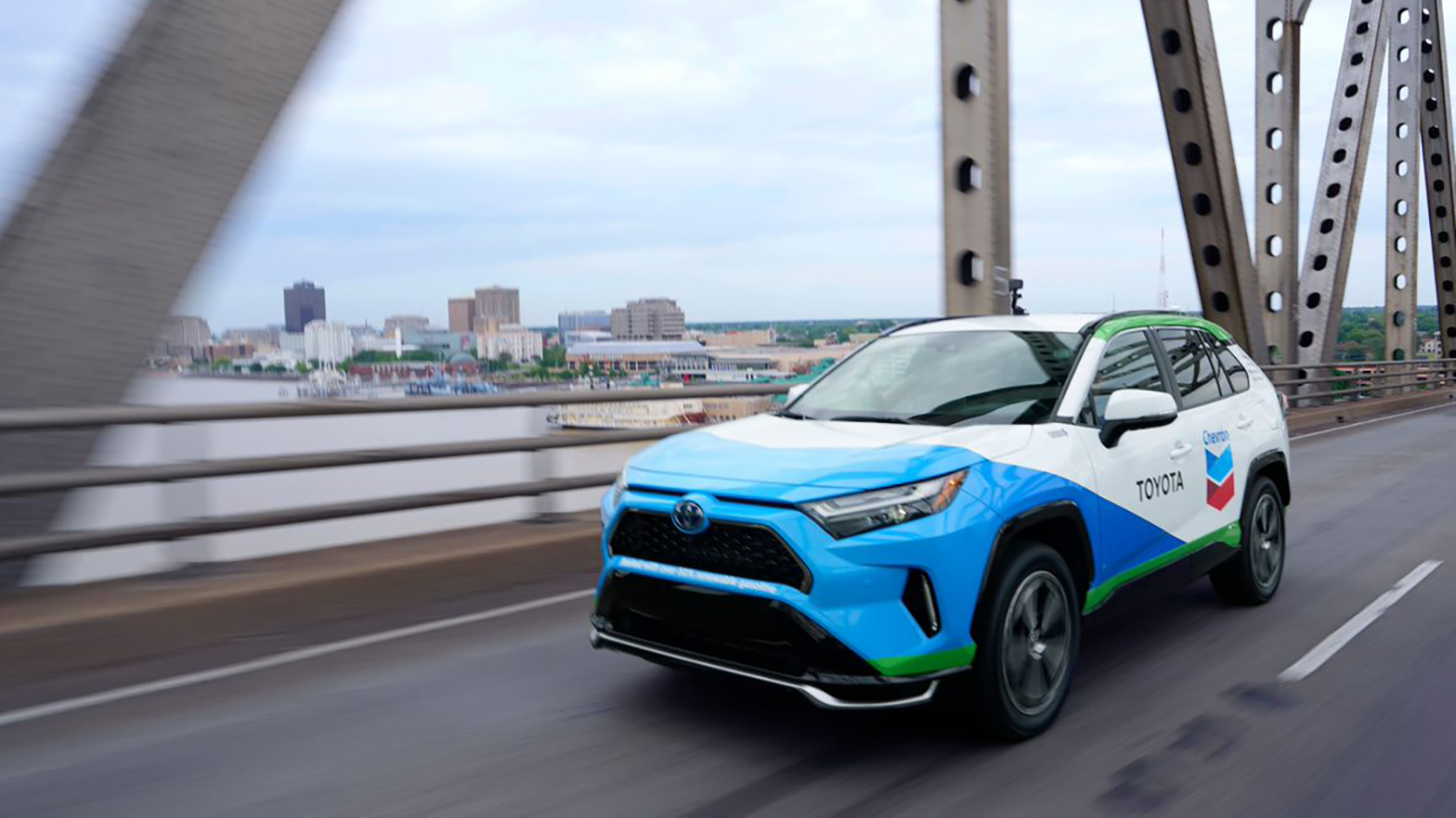 Toyota car for the RGB road show