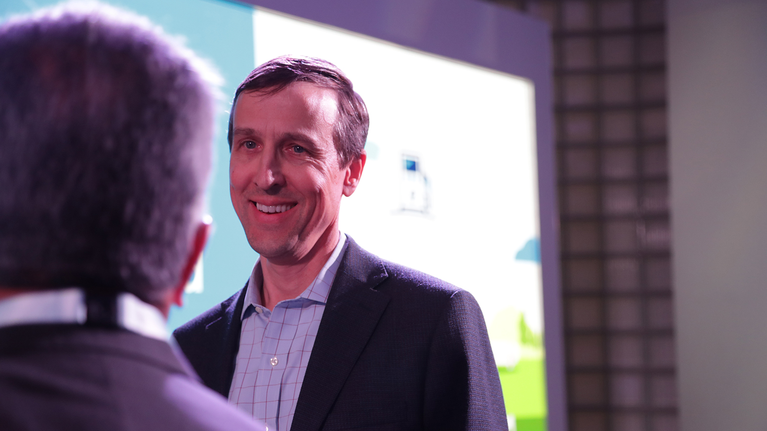 Jim Gable, CTV president, attended a recent 25th anniversary celebration for CTV