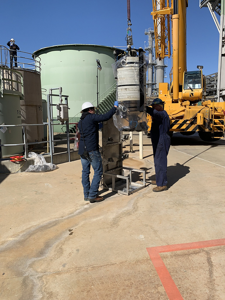 Robots at Chevron’s El Segundo Refinery in California