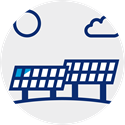icon: solar panels